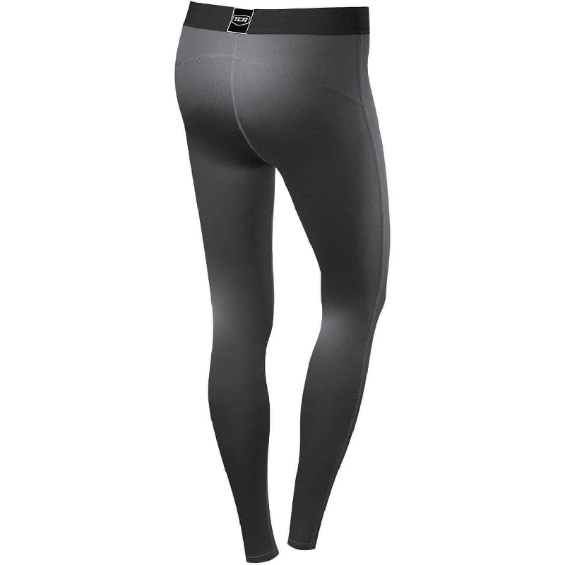 TCA Pro Performance Endurance Womens Long Running Tights - Grey