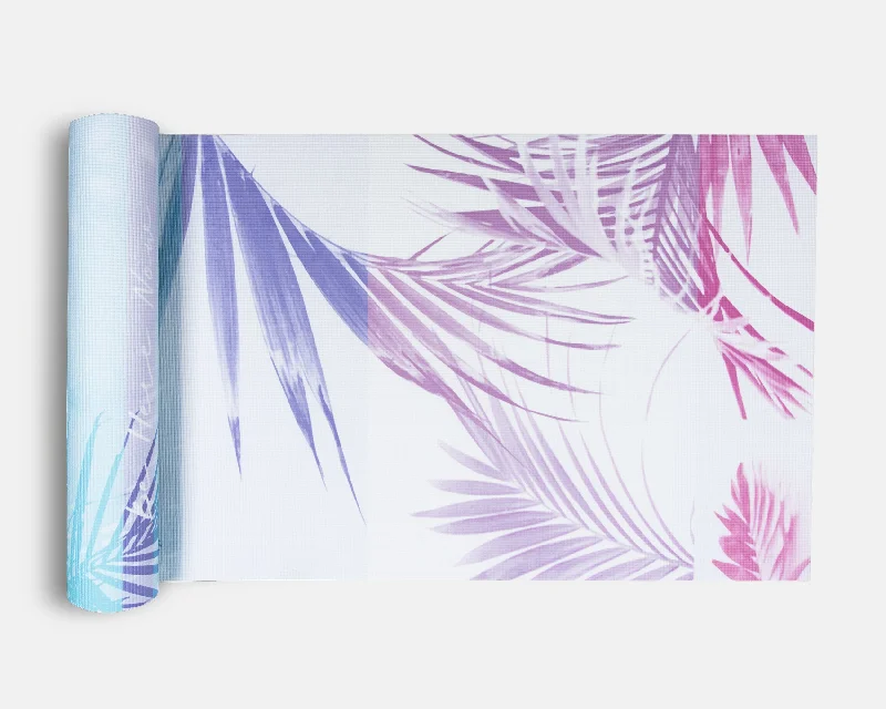 Yoga Mat - Tropical Palm Print