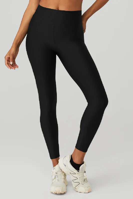 Airlift High-Waist 7/8 Corset Legging - Black