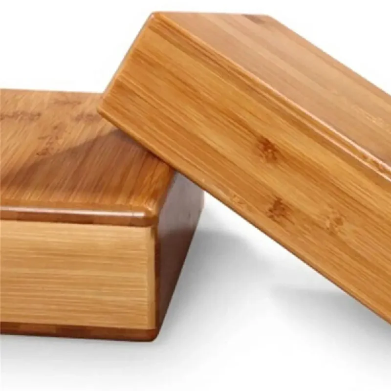 Bamboo yoga block