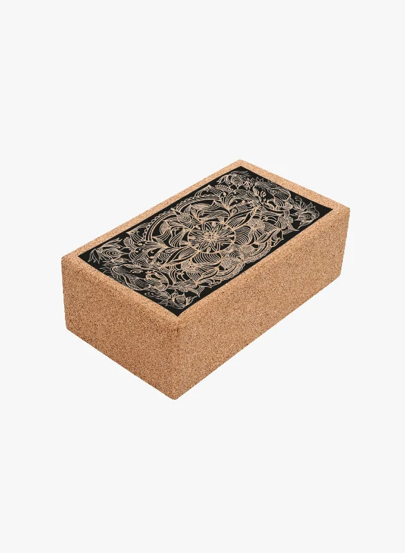 Centered Cork Yoga Block