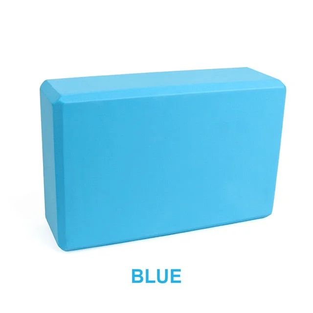 EVA Yoga Block Brick Sports Exercise Gym Foam Workout Stretching Aid Body Shaping Health Training Fitness Brick Q