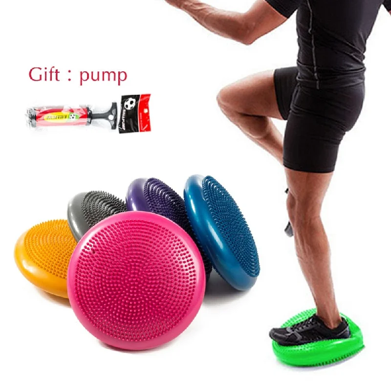 Waterproof Soft Balance Pad Yoga Mat Block Pad Thick Balance Cushion Balancer Fitness Training Yoga Pilates Balance Board