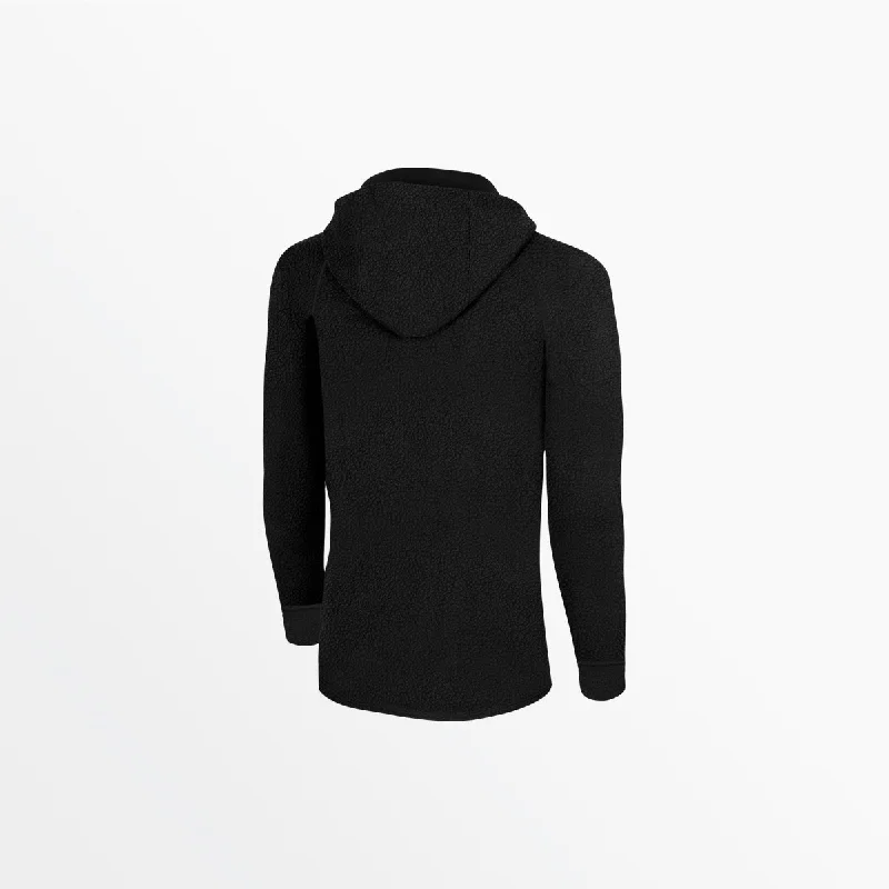 WOMEN'S SHERPA ZIP UP HOODIE