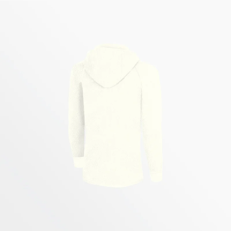 WOMEN'S SHERPA ZIP UP HOODIE