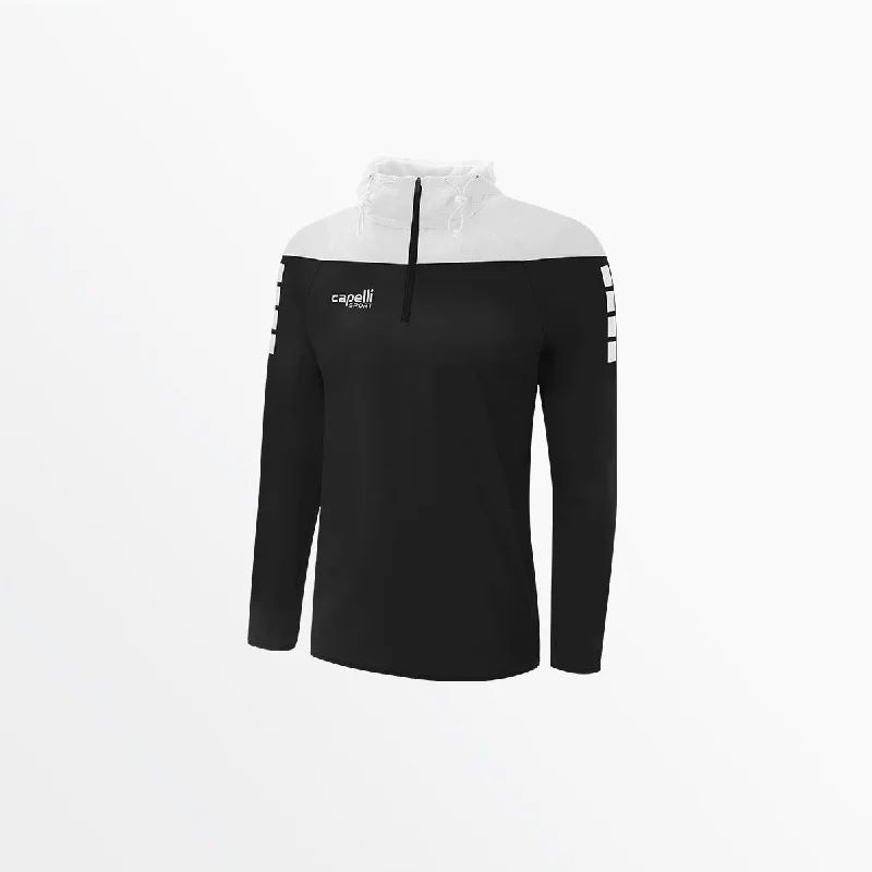 WOMEN'S TRIBECA 1/4 ZIP THERMA FLEECE HOODIE