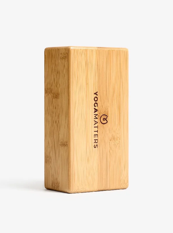 Yogamatters Bamboo Yoga Brick